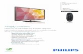 46HFL5573D/10 Philips Professional LED LCD TV with Net TV ... Professional LED LCD TV with Net TV â€¢