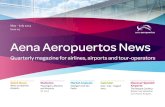 Issue 05 Aena Aeropuertos News · 2016-07-05 · Aena Aeropuertos News is the quarterly magazine of Aena Aeropuertos to serve ... Málaga-Costa del Sol Paris CDG Jetairfly Málaga-Costa