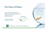 The Value of Water › Resources › Pages › 2014Symposium › mary... · contrast to an average of $707/year on carbonated soft drinks and other beverages ... and-Wastewater-Pricing-Introduction.
