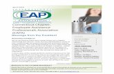 Connecticut Chapter, Employee Assistance Professionals ...€¦ · clinical licensure plus five-years of EAP experience. Current CEAP preferred. Interested candidates should submit