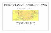 MANGO HILL INFRASTRUCTURE DEVELOPMENT CONTROL PLAN … · 2019-01-04 · 5.1.3 This road pattern will also provide enhanced legibility as well as permeable landscape connections with