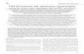 FGF23 induces left ventricular hypertrophy › ... › JCI46122.v2.pdf · 2014-01-30 · John W. Kusek,26 Martin G. Keane,18 and Myles Wolf1 1 Division of Nephrology and Hypertension,