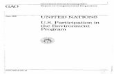 NSIAD-89-142 United Nations: U.S. Participation in …This report responds to your joint letter of March 10, 1988, requesting that we review the U.N. Environment Program, to which