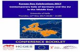 CONFERENCE BOOKLET - HCGEShcges.haifa.ac.il/images/Booklet Europe Day 2017 _final 8 5 17 CS 2.… · Haifa Center for German and European Studies: Cathrin Shalev: +972.(0)50.5666378