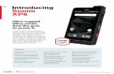 01 Data Sheet Introducing Sonim XP8 › phones › pdfs › sonim... · Introducing Sonim XP8 Ultra-rugged. Ultra-smart. And the guts to prove it. Today, mission critical situations