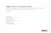 Agile for Everyone Else - Dynamic Work Designdynamicworkdesign.mit.edu/wp-content/uploads/Agile_for... · 2017-09-11 · 4 See Glaiel, Moulton, and Madnick, “Agile Project Dynamics: