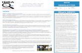 IDRA newsletter 2018 - IDRA – International Drowning ... · Australia in drowning prevention strategies and learning through the Downs Little Lifeguards (4th year). Summer of 2018/2019.