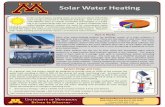 Solar Water Heating - University of Minnesota › ... › solar_water_heating_brochure_201… · water heater. For example, if the cold water entering the water heater is 60° F,
