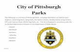 City of Pittsburgh Parks · Frick Park asketballForbes & Braddock Avenues Playground SQUIRREL HILL Fern Hollow ourt (2) occe/Lawn owling ( 2) Tennis ourts (6) Red lay -Football/Soccer