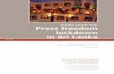 Media under fire: Press freedom lockdown in Sri Lanka · 2014-08-11 · Media under fire: Press freedom lockdown in Sri Lanka 6 Executive Summary Findings relating to impunity and