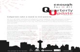enough QU uarpdateterly for all - Vibrant Calgaryvibrantcalgary.com/wp-content/uploads/2017/09/Quarterly-Report-January-2017.pdfimpacts of overdrafts, student loans and payday loans.