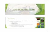 Gaming Elections - PAXsims · 2/3/18 1 Gaming Elections Games and Simulations as Capacity-Building Tools About me… u Rex Brynen, Department of Political Science, McGill University