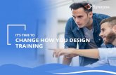 IT’S TIME TO CHANGE HOW YOU DESIGN TRAINING › hubfs › eBooks › Synapse-ebook...Specialized e-Learning authoring tools won’t cut it. You need subject matter experts to repurpose