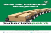 Sales and Distribution Management - … › sales_and_distribution_management › ...Sales and Distribution Management 1 Sales refers to the exchange of goods/ commodities against
