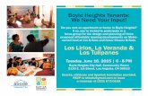 Los Lirios, La Veranda & Los Tulipanesmedia.metro.net/projects_studies/joint_development/... · Los Lirios, La Veranda & Los Tulipanes Martes, 23 de junio | 6 - 8 PM Apartamentos