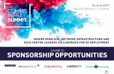 A GUIDE TO SPONSORSHIP OPPORTUNITIES€¦ · SPONSORSHIP OPPORTUNITIES Presented by: 26 June 2019 Marriott Marquis // Atlanta WHERE WIRELESS, NETWORK INFRASTRUCTURE AND DATA CENTRE