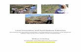 Local Innovation and Farmer-to-Farmer Extension · 2019-04-08 · mechanisms introduced by encouraging farmer innovation and farmer-to-farmer learning. That is the premise of this