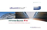 Solid Polycarbonate Sheet - Duroplastic · The Marlon range of polycarbonate sheets represent ideal solutions in structured, corrugated and flat forms for a wide range of applications