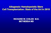 Allogeneic Hematopoietic Stem Cell Transplantation: State of the … · 2019-03-20 · • MVA, use of a male donor was protective for cGVHD and extensive cGVHD(HR= 0.6 p=0.02; and