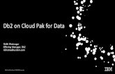 Db2 on Cloud Pak for Data · Microservices that can be developed, updated and scaled independently Faster delivery of new Db2 features Flexibility to deploy on-prem or any cloud provider
