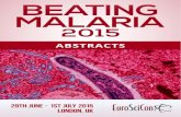 This event has an open abstract session.lifescienceevents.com/.../MalariaABSTRACTS2015.pdf · The Deadline for abstract submissions for oral presentation is April 10th 2015 Abstracts