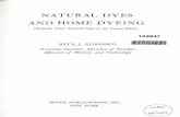 NATURAL DYES AND HOME DYEINGllrc.mcast.edu.mt/digitalversion/Table_of_Contents_21632.pdfNATURAL DYES AND HOME DYEING (formerly titled: Natural Dyes in the United States) RITA J. ADROSKO