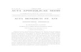 An. et vol. CV 1 Februarii 2013 N. 2 ACTA APOSTOLICAE SEDIS › archive › aas › documents › 2013 › ... · 2020-03-28 · An. et vol. CV 1 Februarii 2013 N. 2 ACTA APOSTOLICAE