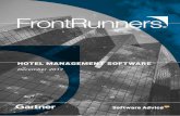 HOTEL MANAGEMENT SOFTWAREmingus-software.com › ... › FrontRunners_Hotel_Dec2017.pdf · 2019-03-06 · Hipar Hotel Management Software Hippo CMMS Host PMS Hostaway Hotel Booking