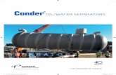 A4 Conder Separator Brochure 8pp-2 - Stormtechstormtech.ie/.../uploads/2014/11/...brochure-Nov14.pdf · THE PARTNER OF CHOICE SEPARATORS OIL/WATER SEPARATORS OIL/WATER SEPARATORS