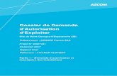 Dossier de Demande d'Autorisation d'Exploiter...CLP Classification, Labelling, Packaging – Classification, étiquetage et emballage des produits chimiques CODERST Conseil Départemental