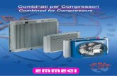 Combinati per Compressori - Heat Exchangers€¦ · combinati per compressori combined for compressors. catalogo prodotti products catalogue 1 13 20 120. catalogo prodotti products