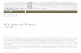 Dodge & Cox Balanced Fund Annual Report dated … › pdf › shareholder_reports › dc...DODGE &COX FUNDS® 2019 Annual Report December 31, 2019 Balanced Fund ESTABLISHED 1931 TICKER: