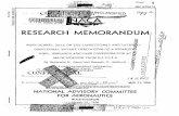 RESEARCH MEMORANDUM1 - UNT Digital Library › ark: › 67531 › metadc63730 › m...RESEARCH MEMORANDUM1 -I Q I t t Y I I WIND-TUNNEL DATA ON TKE LONGITUDINAL AND LATE- $/ DIRECTIONAL