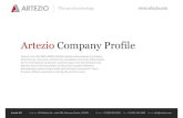 Artezio Company Profile 2010 - Dedicated Development Center On-site project staffing CLIENT OUTSOURCING
