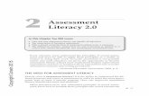2 Assessment Literacy 2 · FOUNDATIONS OF ASSESSMENT LITERACY. Assessment literacy is founded upon six sequential steps that inform instructional decision making, reprinted here from