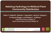 Relating Hydrology to Wetland Plant Community Distribution P.Caldwell1.pdfRelating Hydrology to Wetland Plant Community Distribution Peter V. Caldwell1, Michael J. Vepraskas 2, James