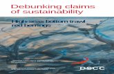 Debunking claims of sustainability › publications › pub... · 2011-10-10 · Debunking claims of sustainability High-seas bottom trawl red herrings* * red herring: a false claim