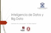 Inteligencia de Datos y Big Data - acaingpba.org.ar de Datos y Big Data.pdf · Inteligencia de Datos La inteligencia de Datos engloba herramientas y actividades analíticas capaces
