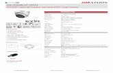 HIKVision DS-2CE56C5T-VFIT3 Vari-Focal Turbo 1.3MP HD CCTV ... › ...720p-Vari-Focal-Turbo-Camera.pdf · HD720P Turbo HD Outdoor Vari-focal EXIR Turret Camera • HD720P Video Output