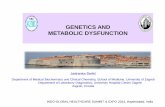 GENETICS AND METABOLIC DYSFUNCTIONindus.org/healthcare/Secientific Sessions/Prof Jadranka Sertic... · Genomic,proteomic and nutrigenomic profiling ... hemostatic status, as well