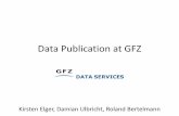 Data publication at GFZ - Helmholtz...•Metadata should follow international standards, (e.g. Dublin Core, ISO, Datacite for discovery) to allow database interoperability and metadata