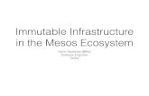 Immutable Infrastructure in the Mesos Ecosystem 2017-12-14آ  What is Immutable Infrastructure? â€¢ Snapshot-equivalent