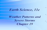 Earth Science, 11e...• To alert the public to the possibility of tornadoes • Issued when the conditions are favorable • Covers 65,000 square km (25,000 square miles) • Tornado
