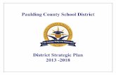 Paulding County School District ... 4 VISION The vision of the Paulding County School District is to