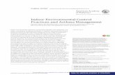 Indoor Environmental Control Practices and Asthma …...2016/10/27  · practices aimed at reducing these exposures are an integral component of asthma management. Some individually