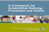 A Framework for School-Wide Bullying Prevention and Safetymarylandpublicschools.org/about/Documents/DSFSS/...moderate levels of success in reducing bullying behavior. The success of