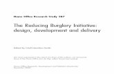 Home Office Research Study 287 - Center for Problem ... · Home Office Research Study 287 The Reducing Burglary Initiative: design, development and delivery ... Christine Magill,