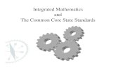 Integrated Mathematics and The Common Core State Standardsmath.ncwiseowl.org/UserFiles/Servers/Server_4507209... · Integrated Mathematics" CORE FEATURES! • Understanding of mathematics