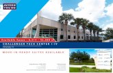 MOVE-IN-READY SUITES AVAILABLE...Challenger Tech Center II Suite 240 6,314± SF Open Space Plan / Move-In Ready Challenger Tech Center III Suite 110 10,970± SF Highly visible corner