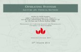 Operating Systems - Lecture #8: Critical Sections › ... › operating_systems › l8_criticalsection2013… · If A is in its critical section, then either want[1] is false (meaning